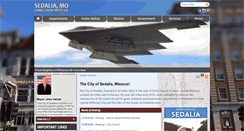 Desktop Screenshot of ci.sedalia.mo.us